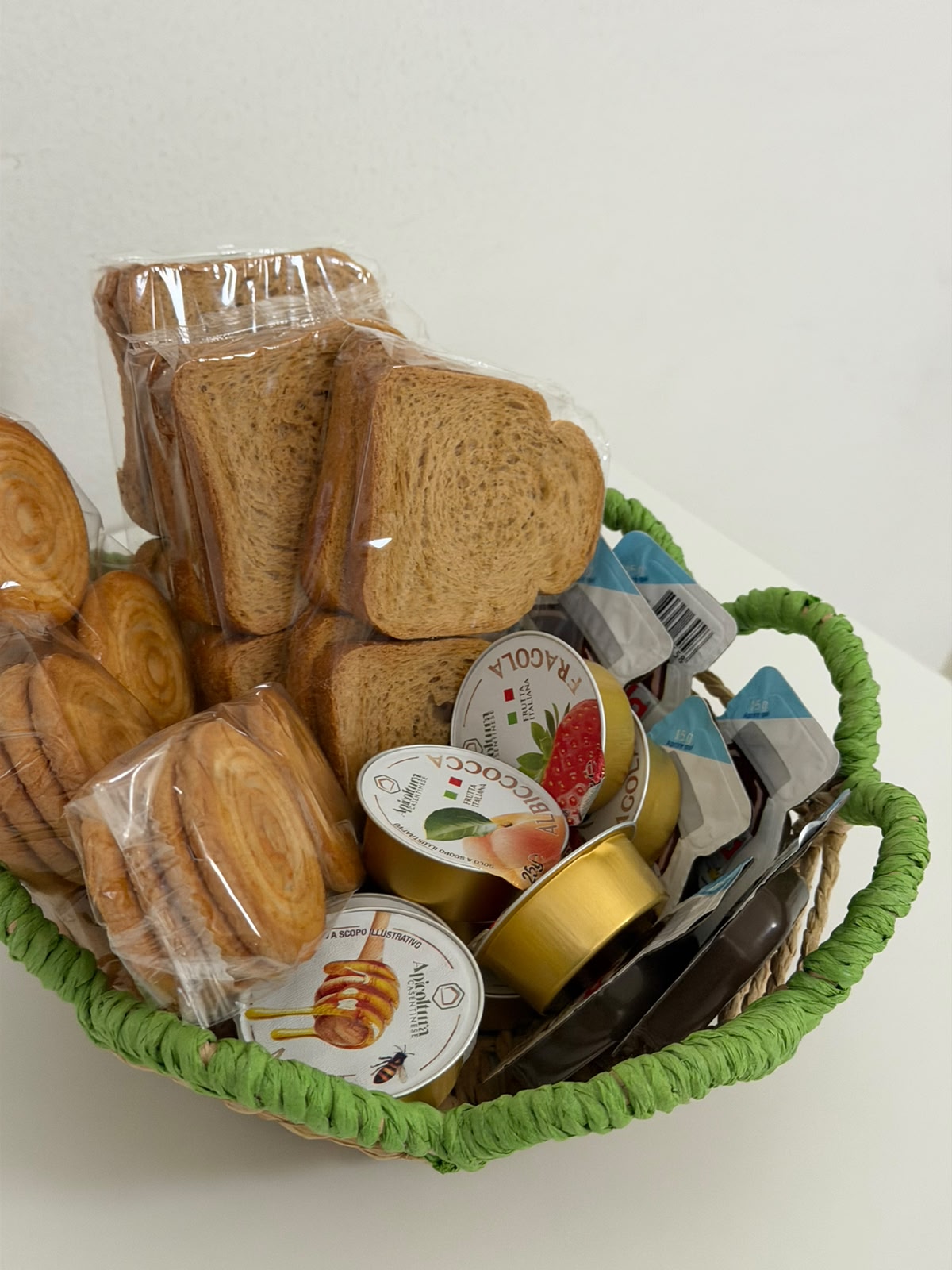 Kit colazione di benvenuto